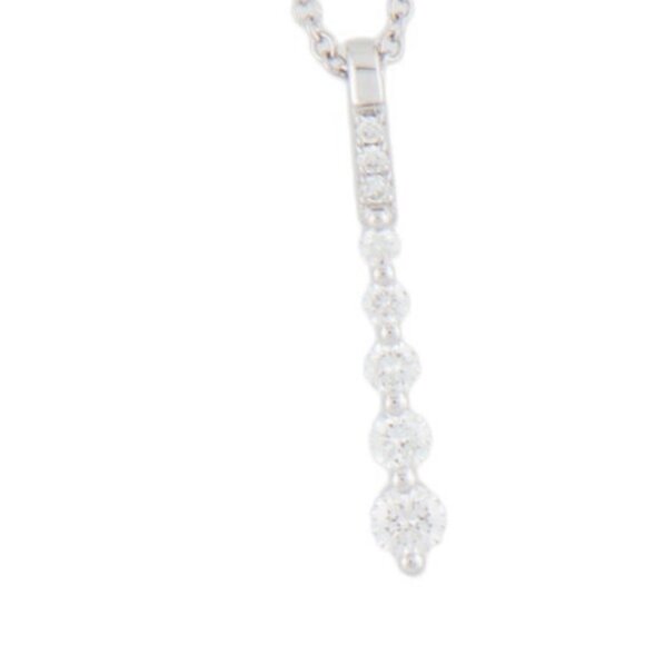 BONY LEVY 18K WHITE GOLD DIAMOND DROP PENDANT NECKLACE FROM NORDSTROM